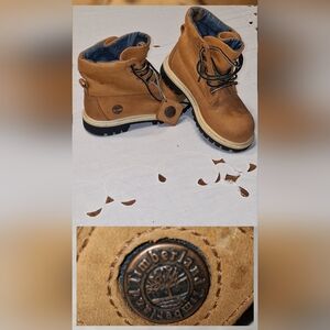 Timberland Kids Brown Lace-Up Boots